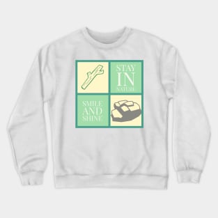 Smile in nature Crewneck Sweatshirt